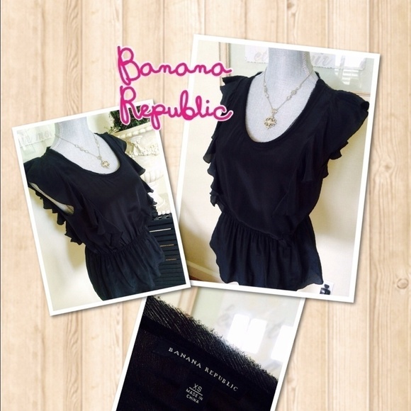 Banana Republic Tops - COPY - BR silk top